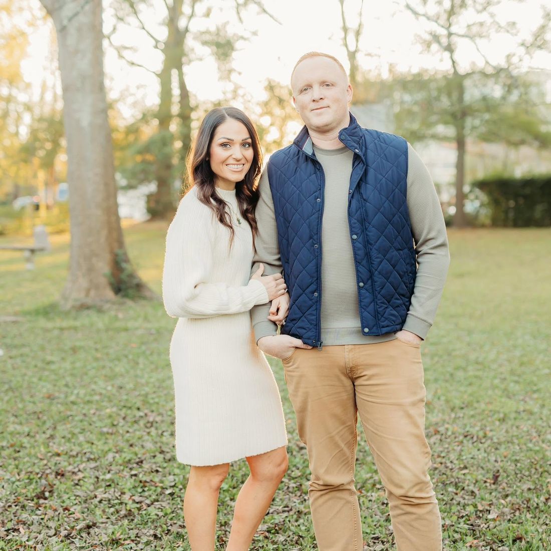 Pastor Jake Weido and his wife, Ariel